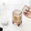 Desktop storage box, makeup remover cotton box, transparent cotton box Application Scenario